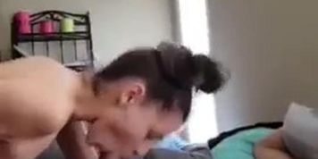 Wife's boyfriend sucking my cock