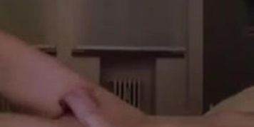 Hairy Teen Girl Masturbates
