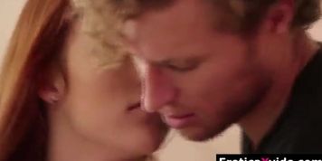 Beautiful redhead babe Gwen Stark passion screw