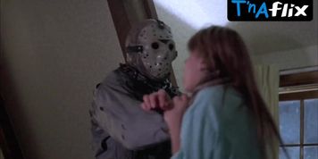 Elizabeth Kaitan Underwear,  Body Double Scene  in Friday The 13Th Part Vii