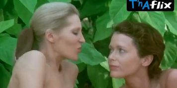 Sylvia Kristel Breasts,  Bush Scene  in Emmanuelle