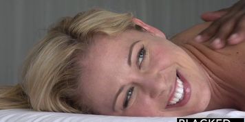 BLACKED - Hot Southern Blonde Takes Big Black Cock