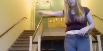 Masturbation In The College Stairwell