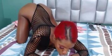 Busty ebony latina does great blowjob and deep anal !!!