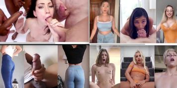 Blowjob Cumshot Confusion Gooning Compilation PMV