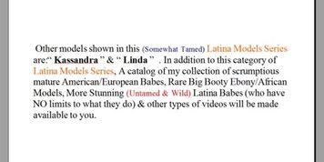 3rd Latina Models Promo