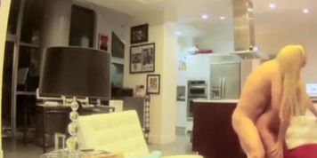 Hidden Camera Catches Blonde Getting Fucked