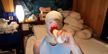 Piggy Boy's Humiliating Milkshake