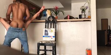 Passionate Latina fucked by BBC