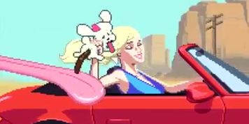 Trucker's Delight - Best pixel video EVER!