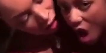 Black hoes suck big  cock