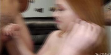 As DEEP as you fucking can, Scarlett! (Nathan Bronson, Randy Denmark, Scarlett Snow)