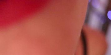 lens licking very close asmr