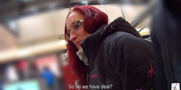 MallCuties redhead is fucking for clothes