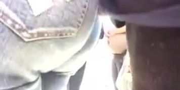 Pica no rabo da novinha