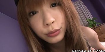 Wet and randy Asian deepthroat - video 22