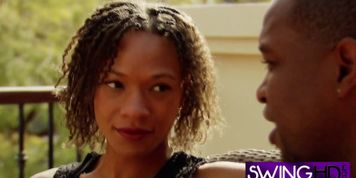 Black couple joined the lusty Swing House to fuck in wild softcore orgies