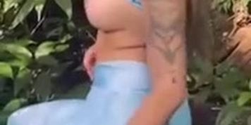Fucking My Busty Gf In The Woods
