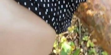 Fucked a married the beauty S-Wife Katy in the park (first person)