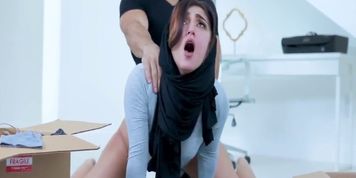 Real islamic wife punish fucked by husband rough