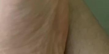 Close up foot of naughty boy footfetish