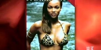 Tyra Banks Bikini Scene  in E! True Hollywood Story