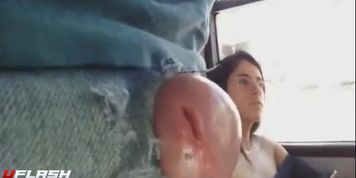 Punk Crazy Boy Hole Pants Cock Out  In Front O ...