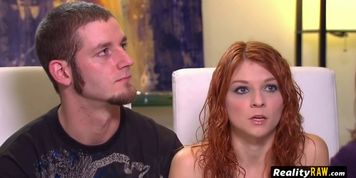 All hands over this naughty and sexy swinger babe to make her feel good