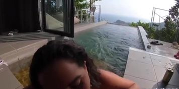 By the pool creamer