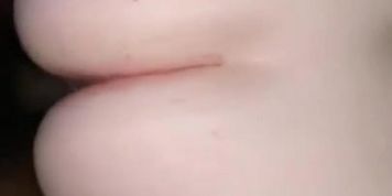 Thick white girl takes bbc from the back (Fatpussy)