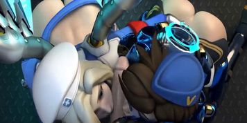 Sexual 3d Animations with Mercy and Widow/Ana [10 min + Watermark free]