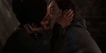 The Last Of Us 2 - Ellie & Dina Lesbian Kissing Scene 2