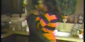 Ebony Ayes Vintage Kitchen Sex