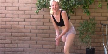 SAK Amputee Sports Hopping
