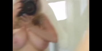 Busty photographer