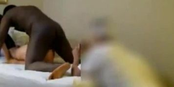 White wife fucked in the ass by black