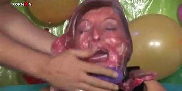 WET PISSING BABES - Piss; Krystyna Deepthroating a Big Cock and Receiving Pissing