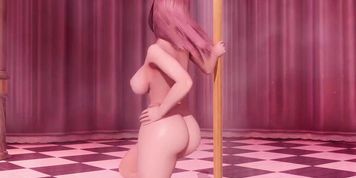 DOAHDM Honoka Pole Dance 3