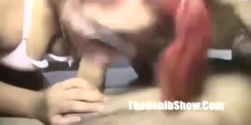 Red haired DOminican with a fat ole ass gets thats pussy banged