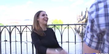 Sexy czech student Antonia enjoys being fucked doggystyle
