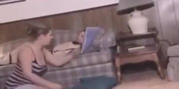 Mandy Face Farting on couch