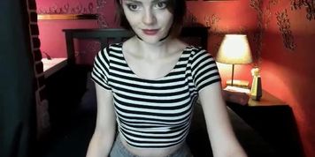 Isn't She Cute In Her Little Bedroom....