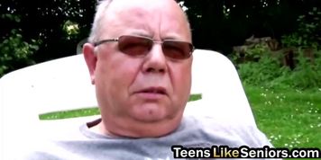 Cute teen doll sucks and rides the dick of a mature man (Teena Lipoldina, Teena Lipoldino)
