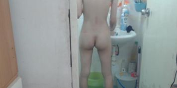 Amateur teen girl strips naked and gives a handjob Top Now b8