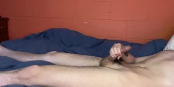 Quarentine Edgding and Large Cum Shot