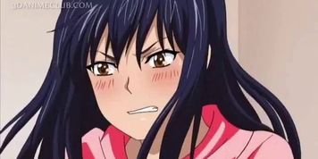 Slutty teen hentai girl gets mouth filled with big dick - video 1