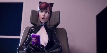 Overwatch - Hot D.va and Sombra