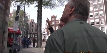 Prossie jizzed by tourist