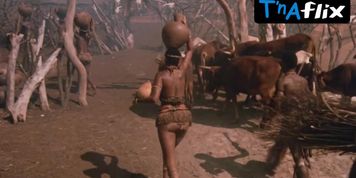 Dudu Mkhize Breasts, Butt Scene  in Shaka Zulu