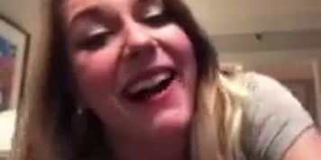 Streaming girl forgot about the camera (GamerGirl)